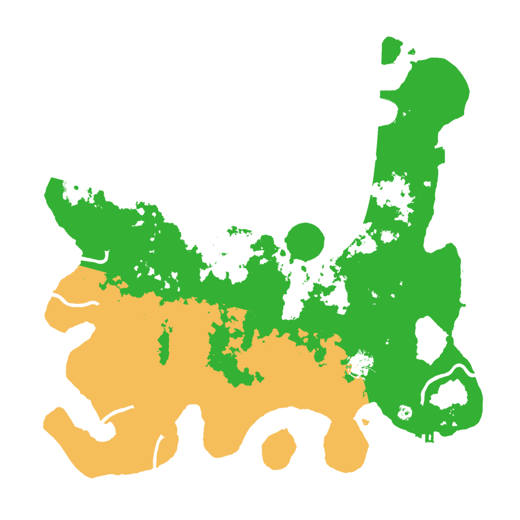 Biome Rust Map: Procedural Map, Size: 3650, Seed: 3430661