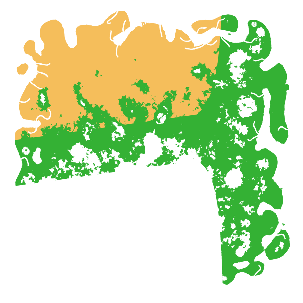 Biome Rust Map: Procedural Map, Size: 5994, Seed: 7250645