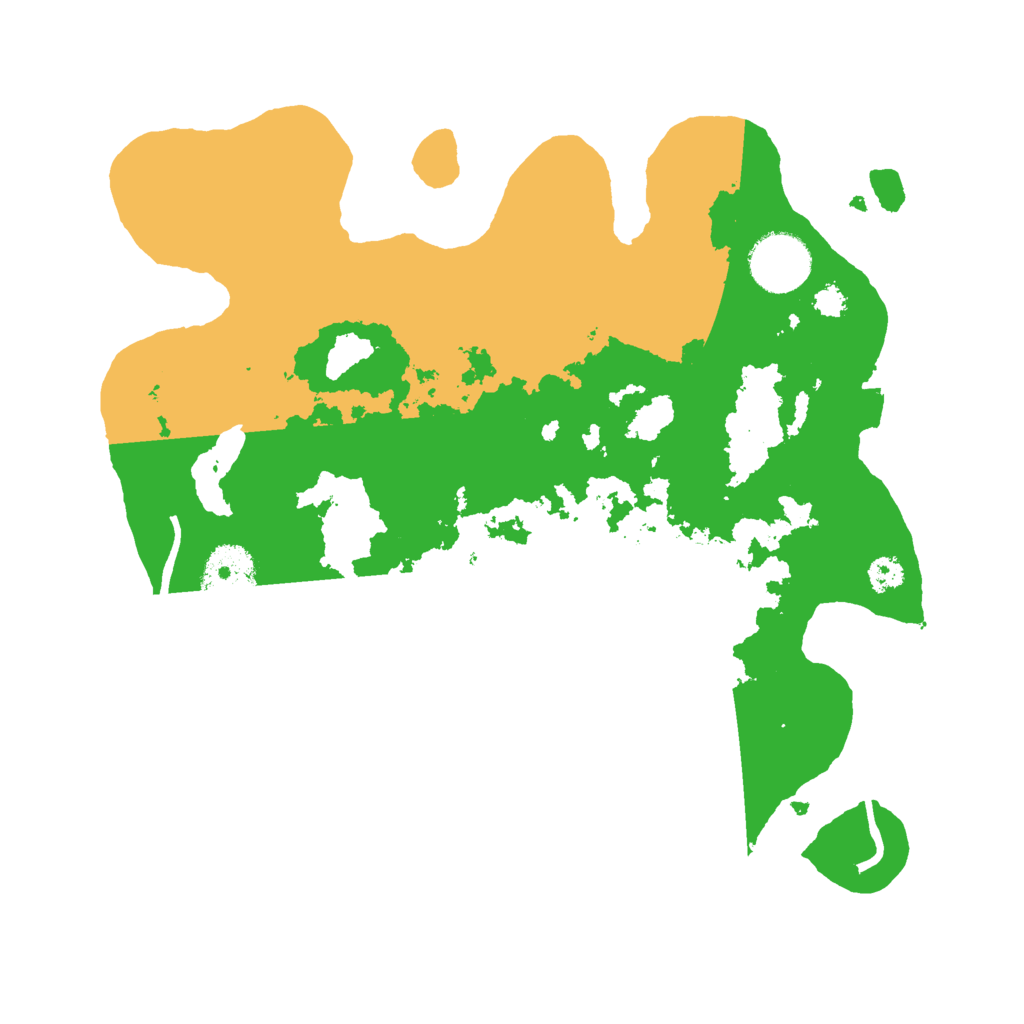 Biome Rust Map: Procedural Map, Size: 3000, Seed: 1179809068