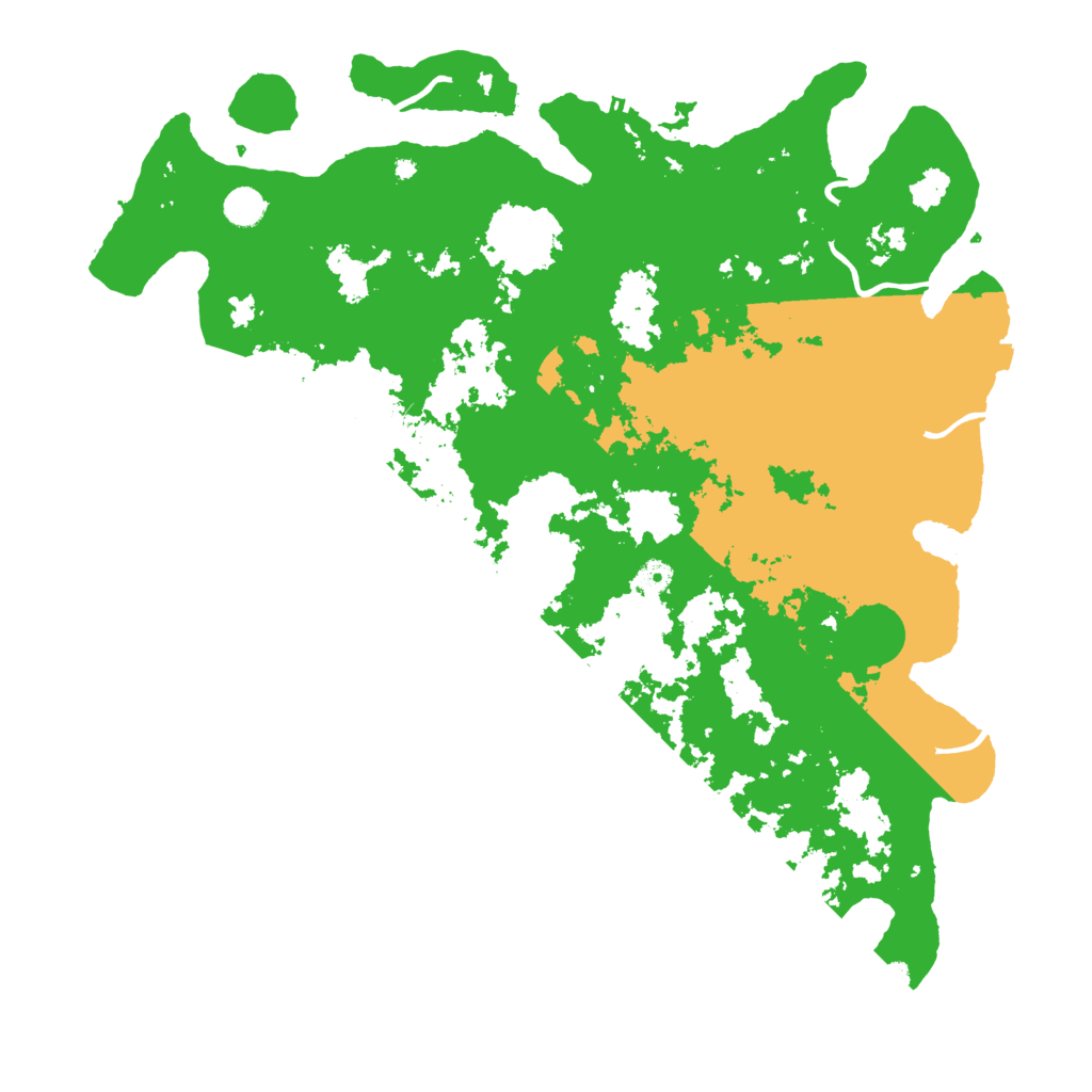 Biome Rust Map: Procedural Map, Size: 4800, Seed: 205891857