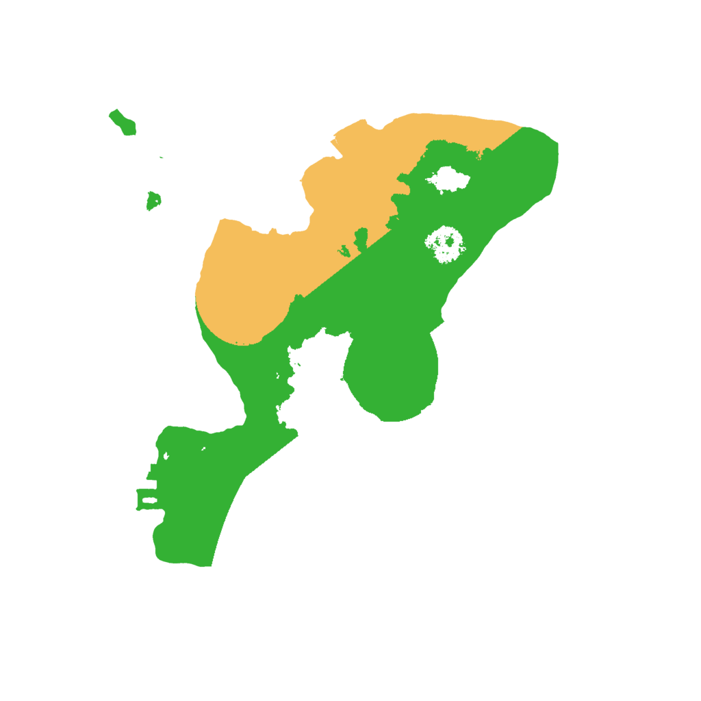 Biome Rust Map: Procedural Map, Size: 2000, Seed: 589430