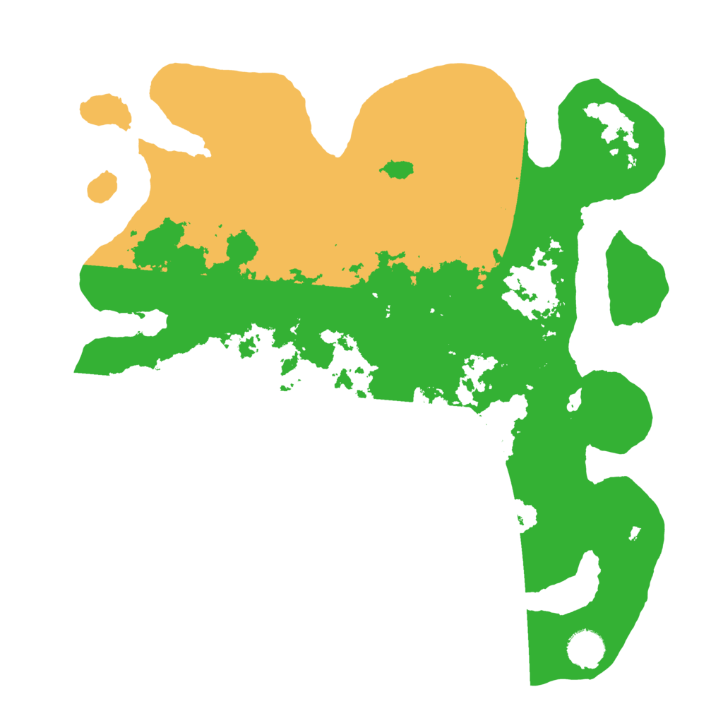 Biome Rust Map: Barren, Size: 3500, Seed: 1823057249