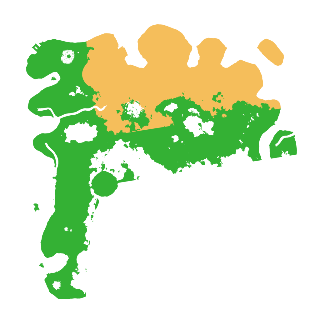 Biome Rust Map: Procedural Map, Size: 3500, Seed: 1204430528