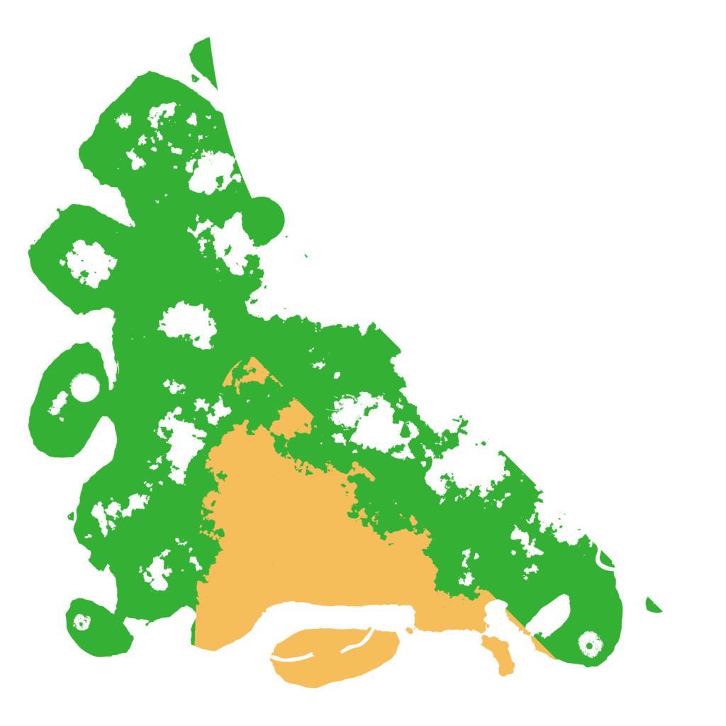 Biome Rust Map: Procedural Map, Size: 4500, Seed: 1883623122