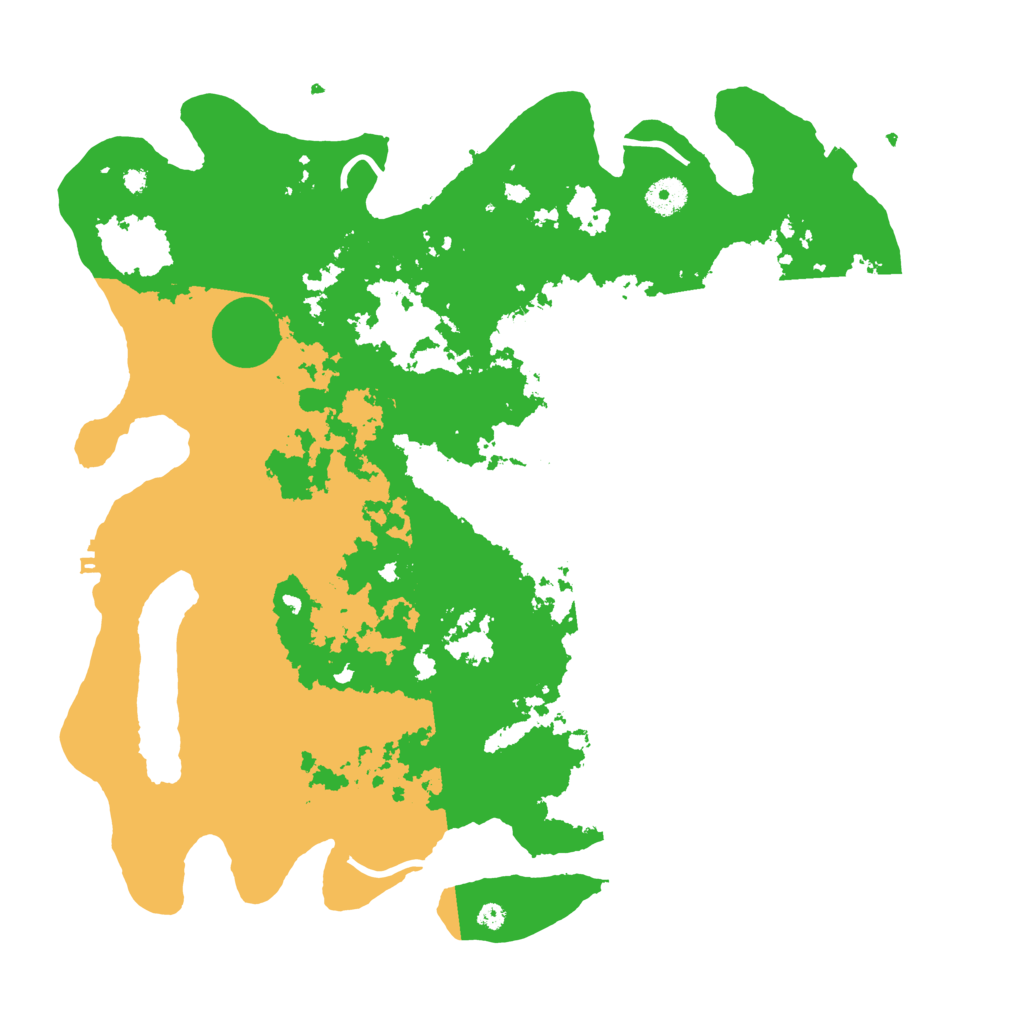 Biome Rust Map: Procedural Map, Size: 4000, Seed: 56437