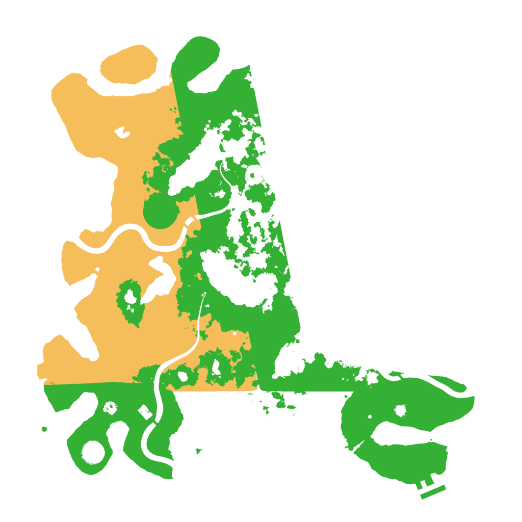Biome Rust Map: Procedural Map, Size: 4000, Seed: 746923
