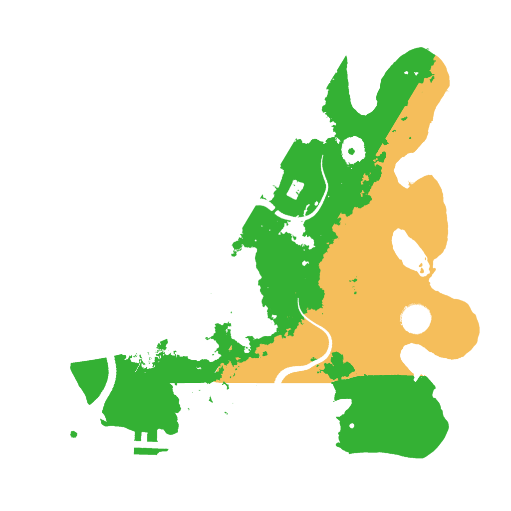 Biome Rust Map: Procedural Map, Size: 3000, Seed: 917433942