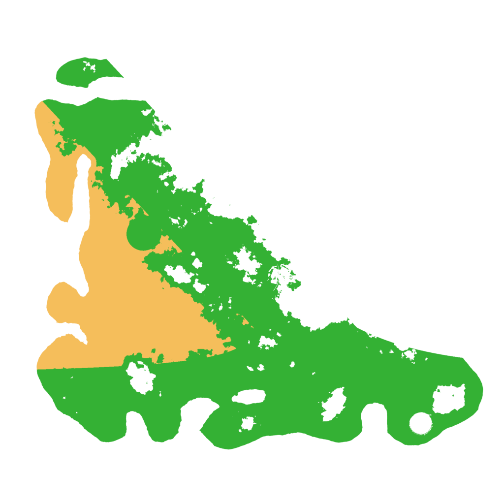 Biome Rust Map: Barren, Size: 4000, Seed: 766824049