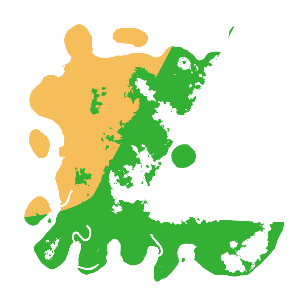 Biome Rust Map: Procedural Map, Size: 3500, Seed: 1918235569