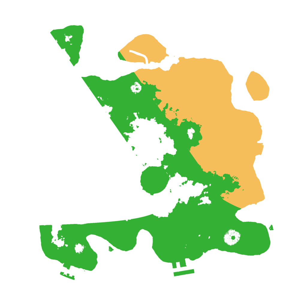 Biome Rust Map: Procedural Map, Size: 3000, Seed: 2039978548