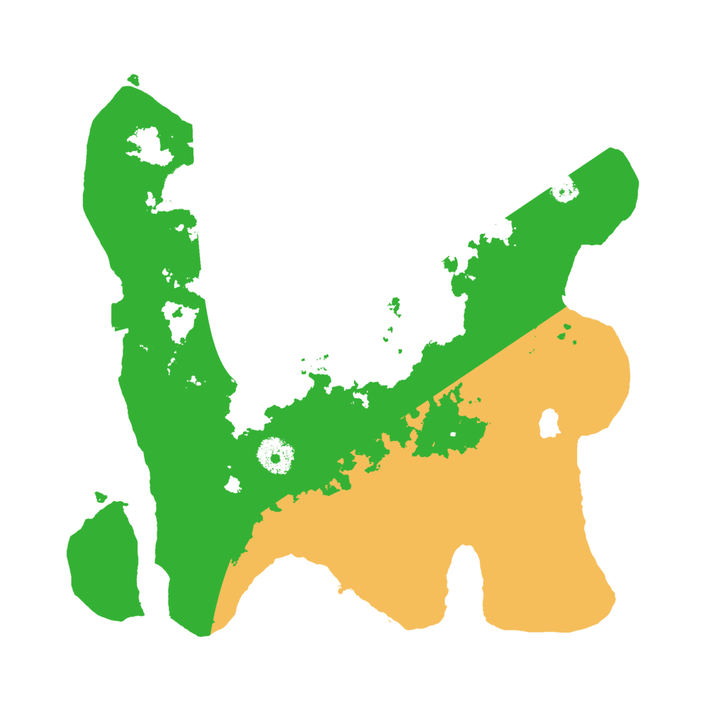 Biome Rust Map: Procedural Map, Size: 3000, Seed: 32333