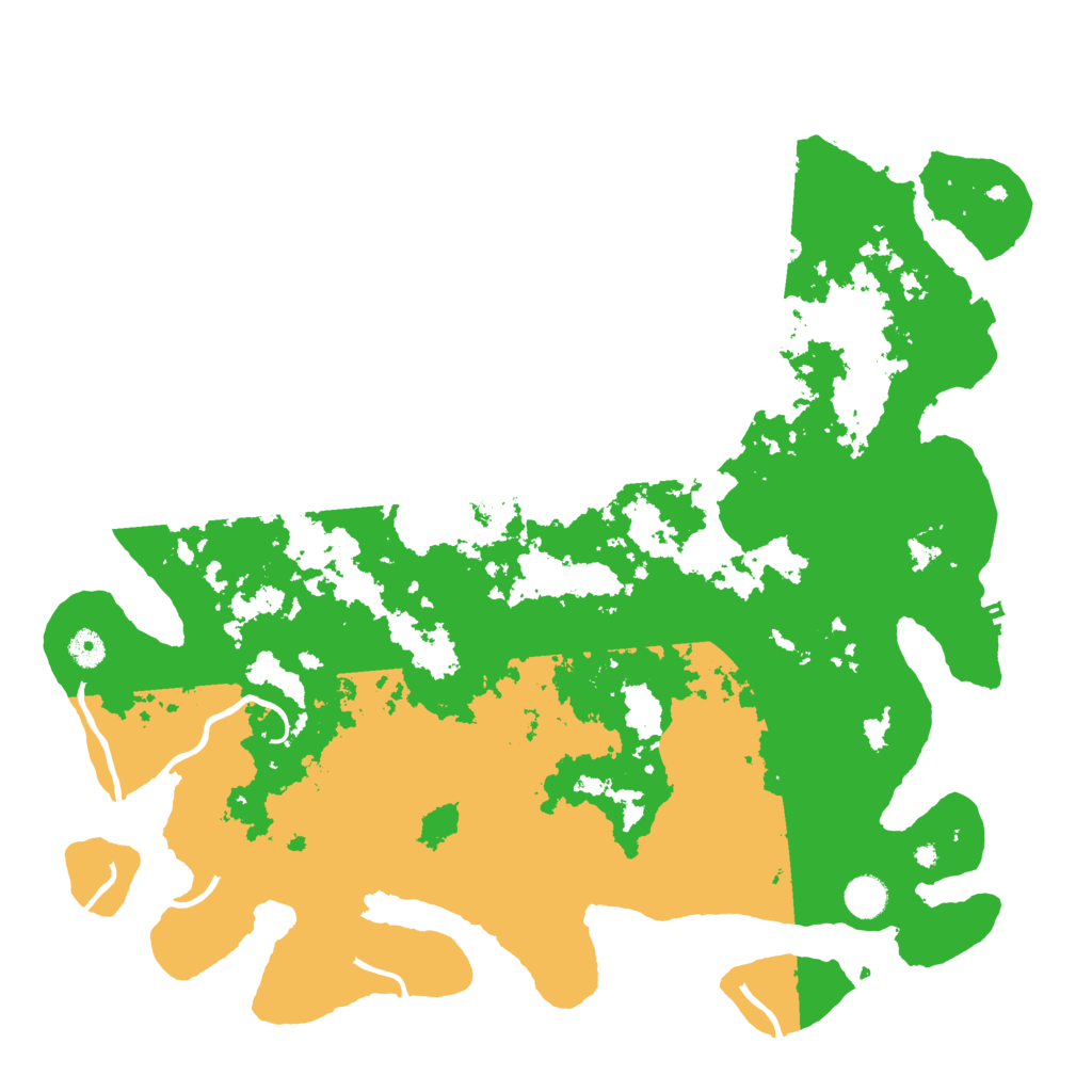 Biome Rust Map: Procedural Map, Size: 4500, Seed: 838634512