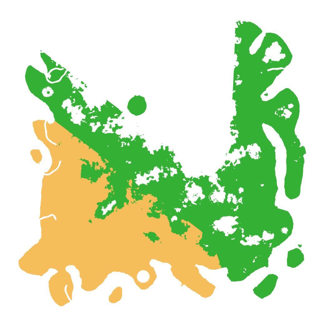 Biome Rust Map: Procedural Map, Size: 4500, Seed: 266711832