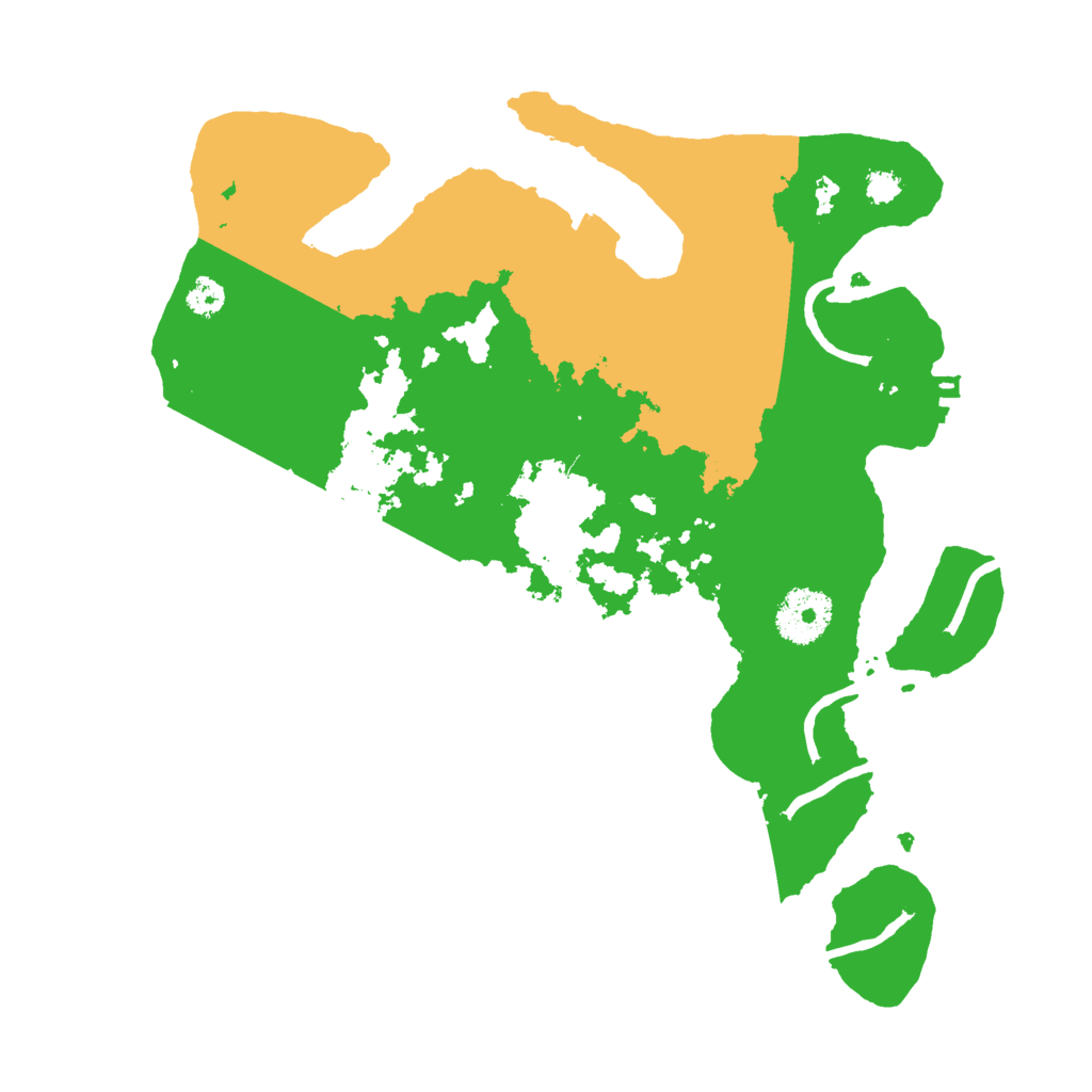 Biome Rust Map: Procedural Map, Size: 3000, Seed: 1297112647