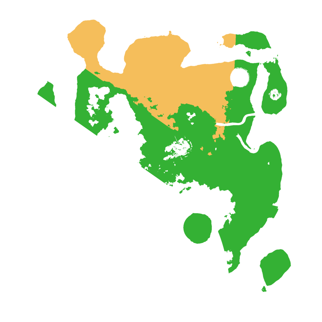 Biome Rust Map: Procedural Map, Size: 3000, Seed: 163339905