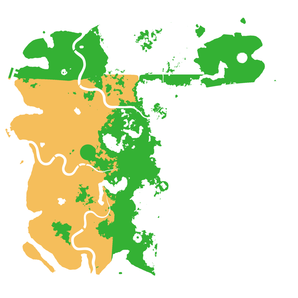 Biome Rust Map: Procedural Map, Size: 5000, Seed: 897958340