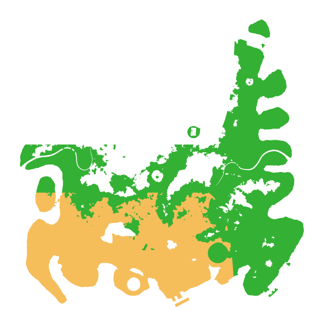 Biome Rust Map: Procedural Map, Size: 4250, Seed: 69148765