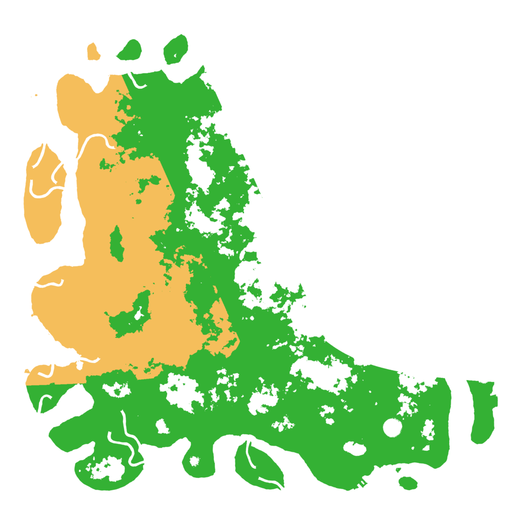Biome Rust Map: Procedural Map, Size: 5000, Seed: 1524538537