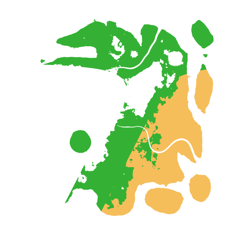 Biome Rust Map: Procedural Map, Size: 3000, Seed: 6903575