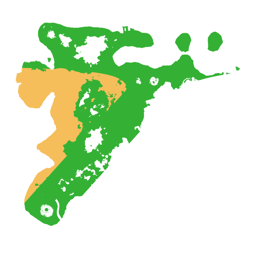 Biome Rust Map: Procedural Map, Size: 3000, Seed: 314624