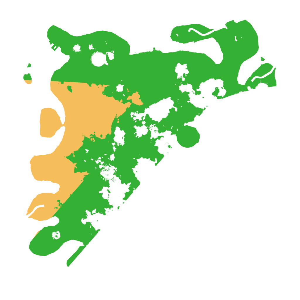 Biome Rust Map: Procedural Map, Size: 3650, Seed: 7374649