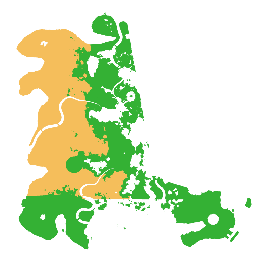 Biome Rust Map: Procedural Map, Size: 4250, Seed: 2043084367
