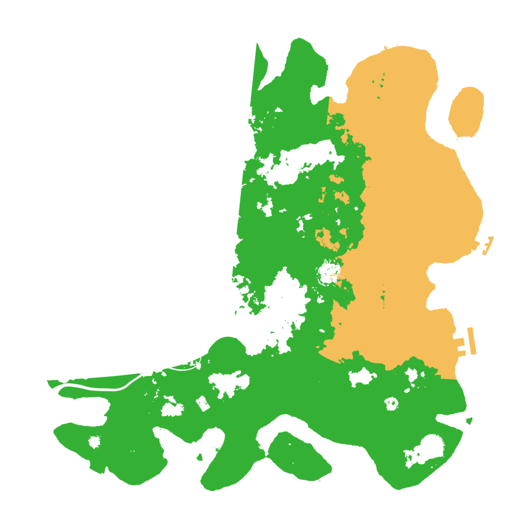 Biome Rust Map: Procedural Map, Size: 3850, Seed: 581035904