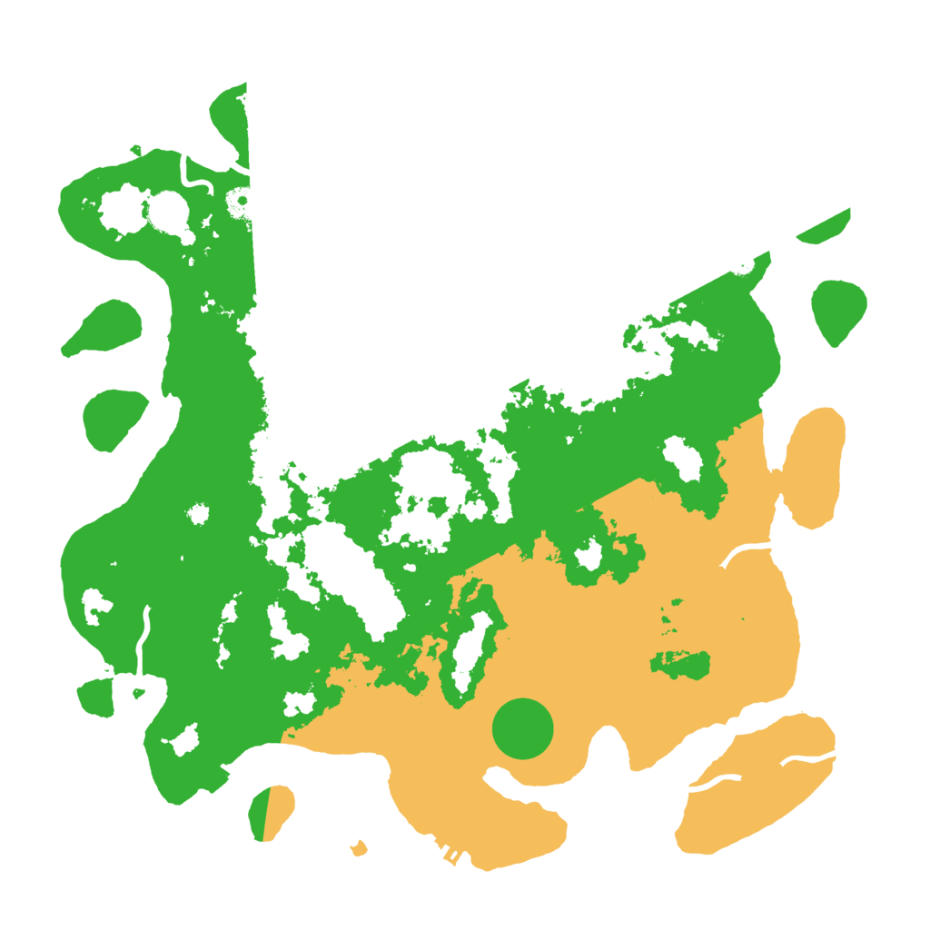 Biome Rust Map: Procedural Map, Size: 4000, Seed: 1715711598