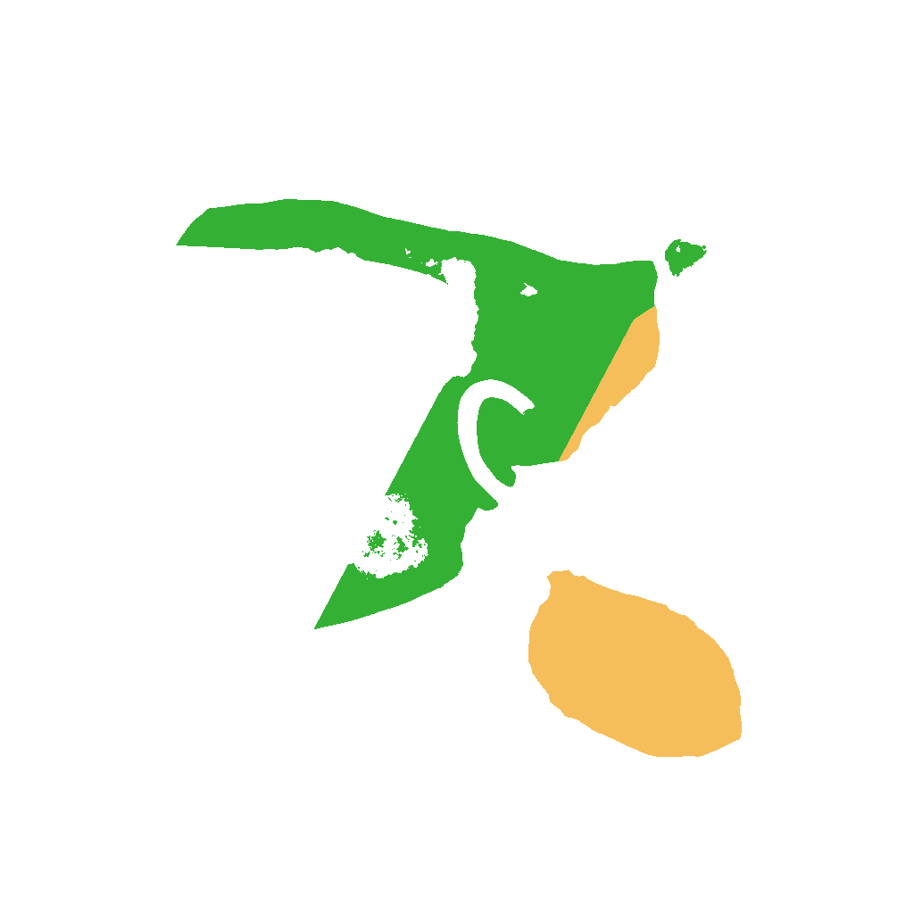 Biome Rust Map: Procedural Map, Size: 1200, Seed: 58978970