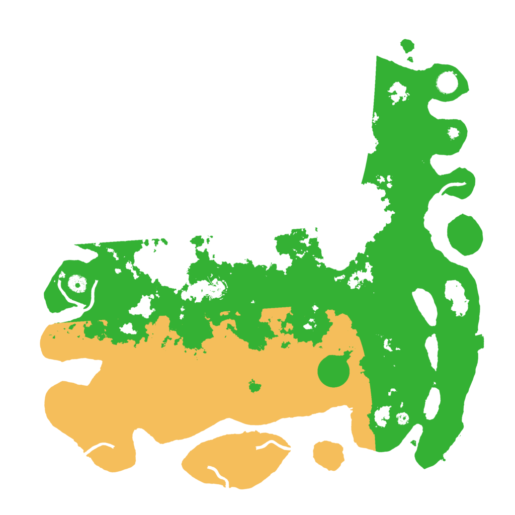 Biome Rust Map: Procedural Map, Size: 4250, Seed: 88916244