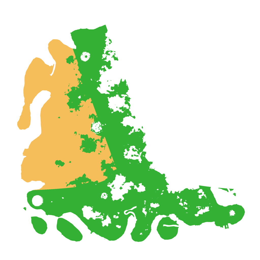 Biome Rust Map: Procedural Map, Size: 4167, Seed: 1356