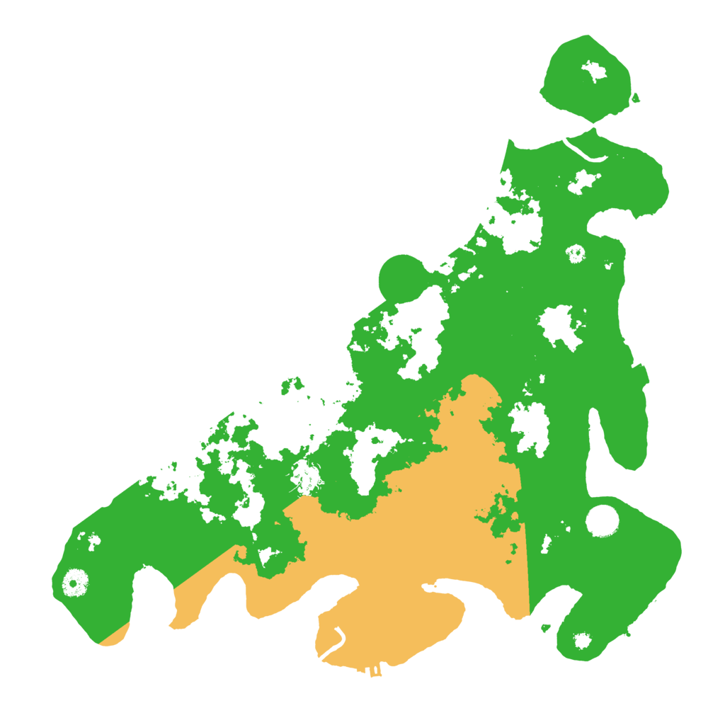Biome Rust Map: Procedural Map, Size: 4000, Seed: 8172045