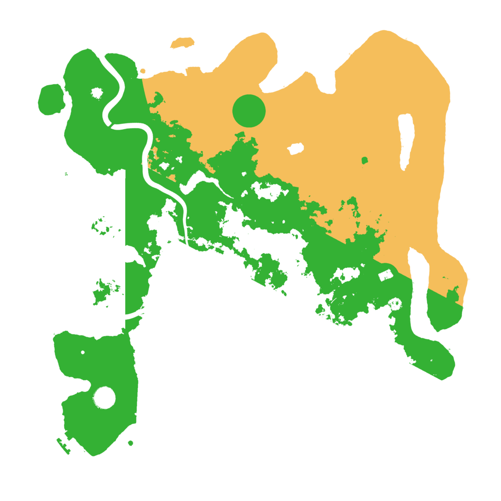 Biome Rust Map: Procedural Map, Size: 4000, Seed: 55075277