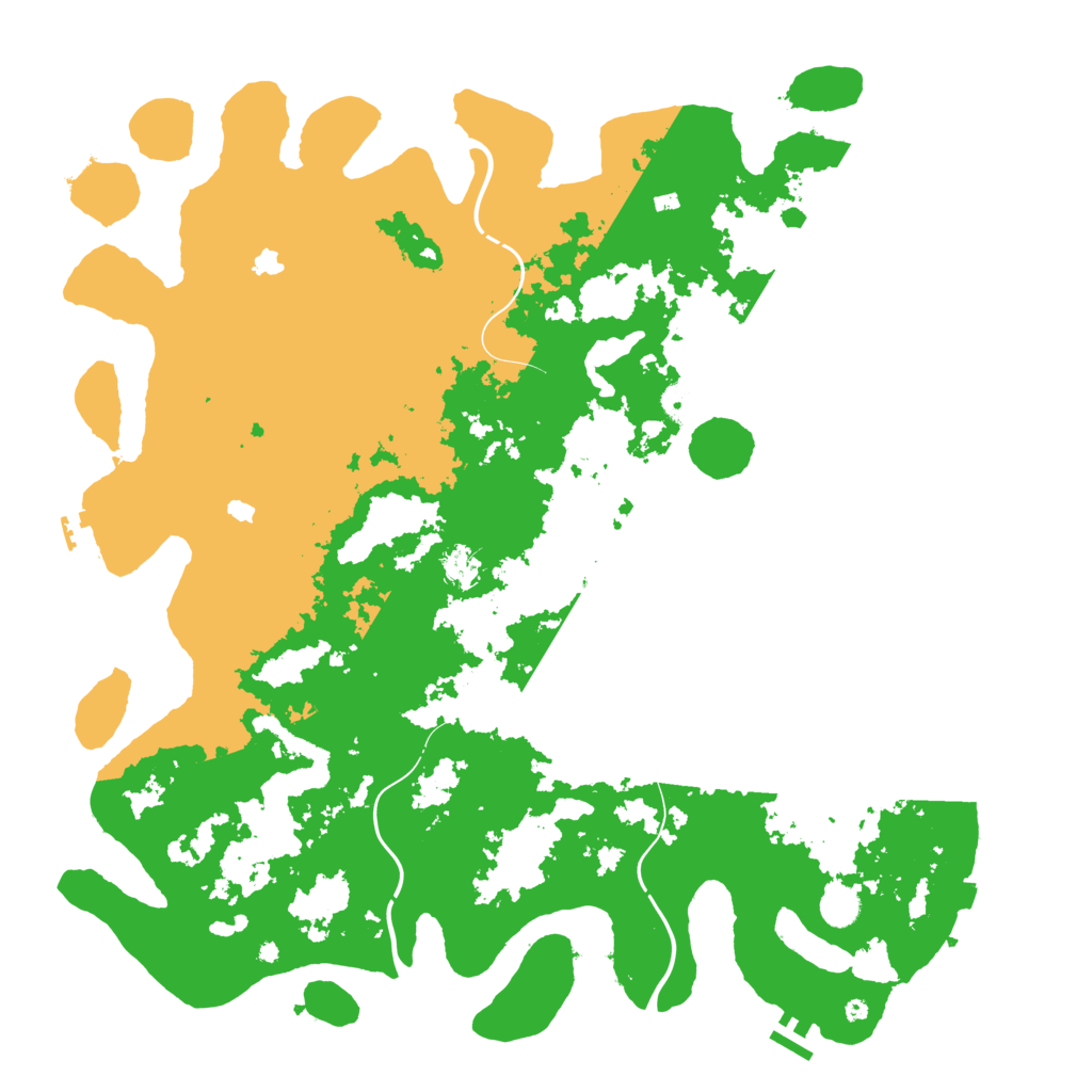 Biome Rust Map: Procedural Map, Size: 4800, Seed: 1310281450