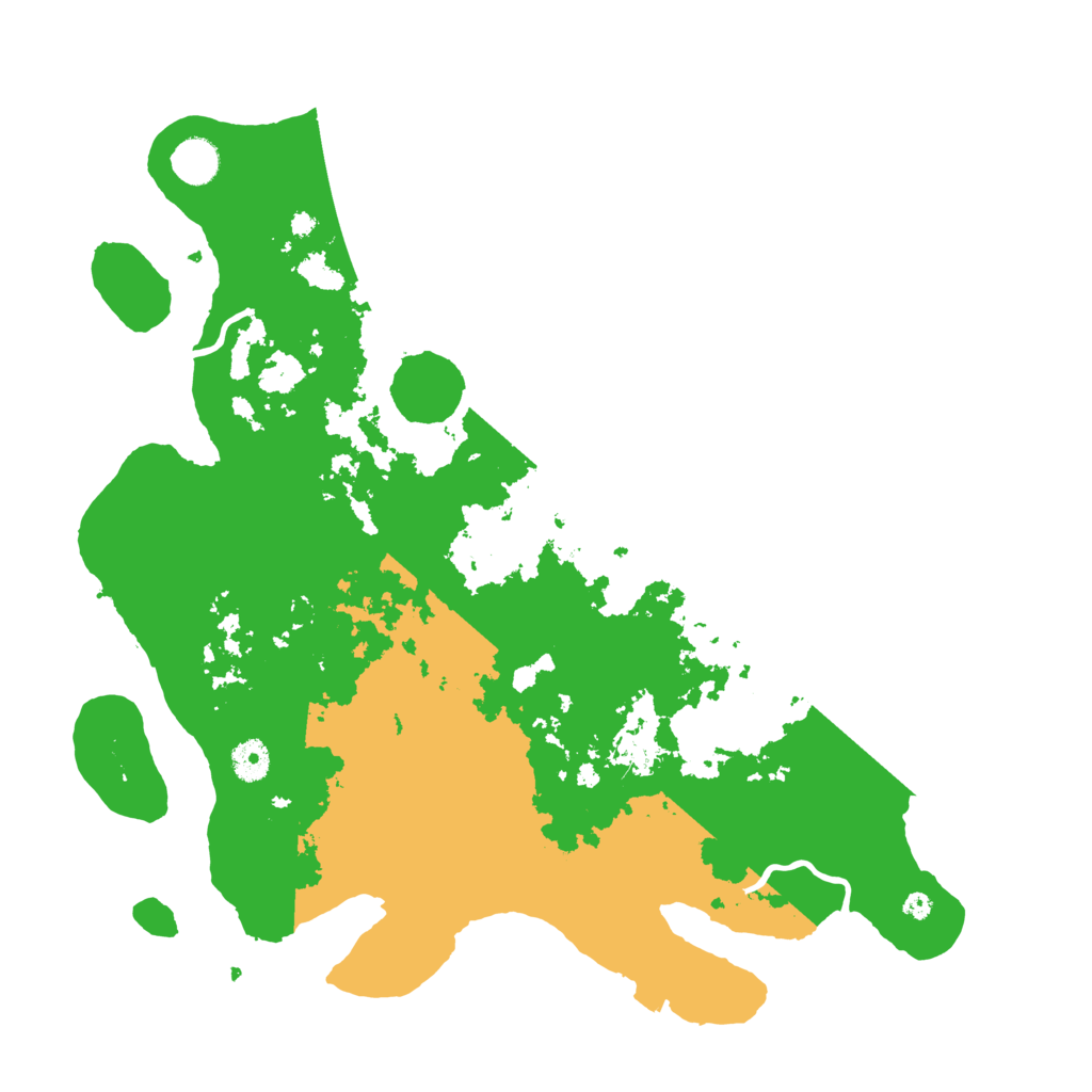 Biome Rust Map: Procedural Map, Size: 4125, Seed: 1458