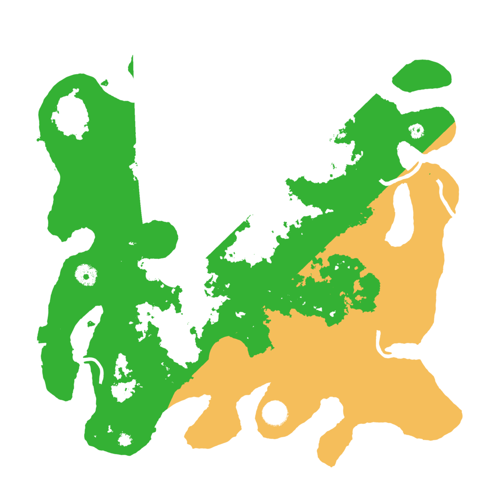Biome Rust Map: Procedural Map, Size: 3500, Seed: 1363114916