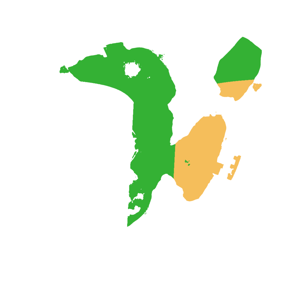 Biome Rust Map: Procedural Map, Size: 1700, Seed: 1574404583