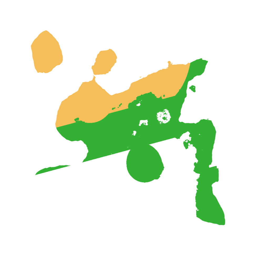 Biome Rust Map: Procedural Map, Size: 2000, Seed: 2083337296