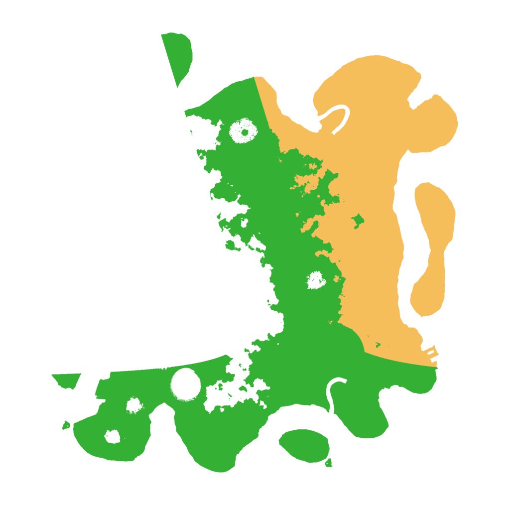 Biome Rust Map: Procedural Map, Size: 3000, Seed: 234622