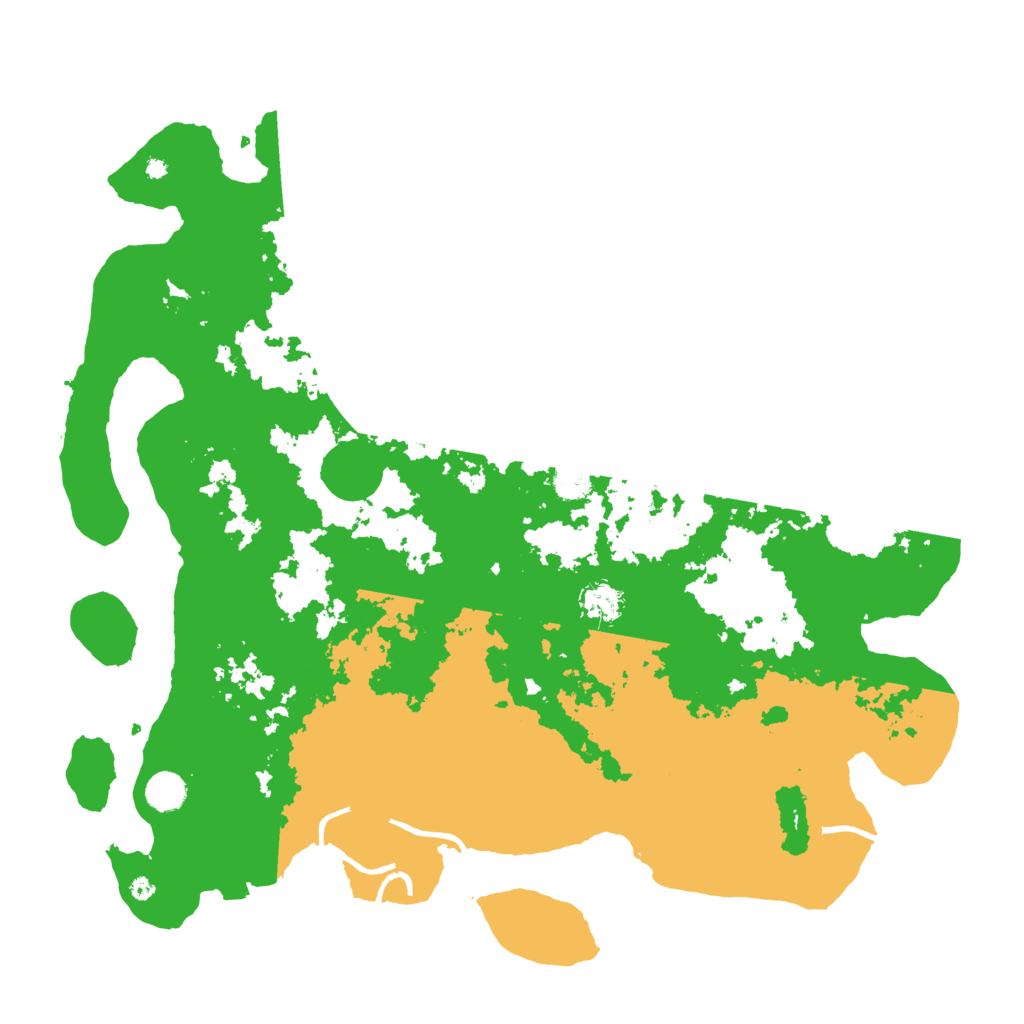 Biome Rust Map: Procedural Map, Size: 4500, Seed: 748215