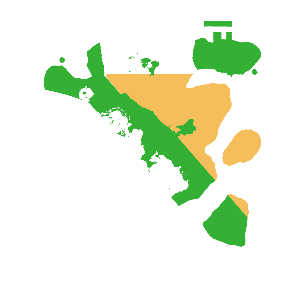 Biome Rust Map: Procedural Map, Size: 2125, Seed: 99999999