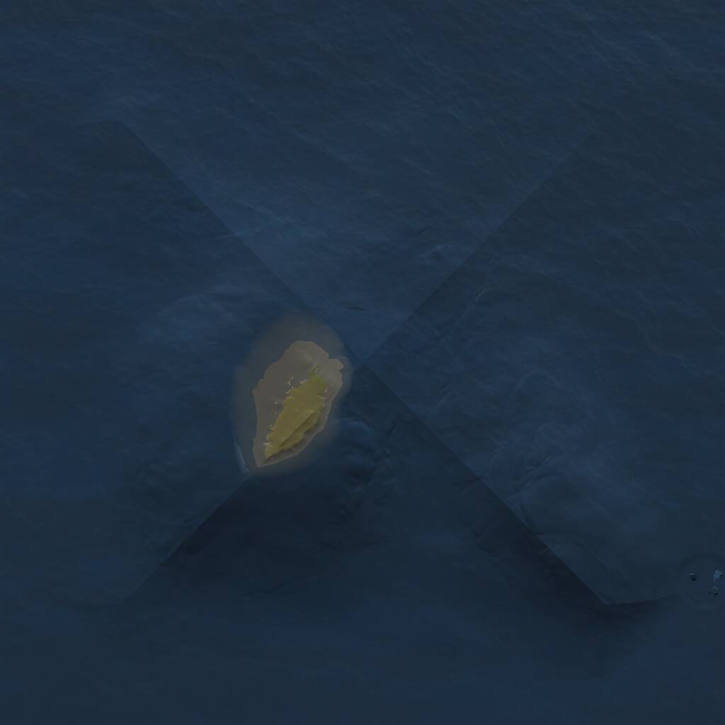 Rust Map: Procedural Map, Size: 1000, Seed: 1078952026, 1 Monuments