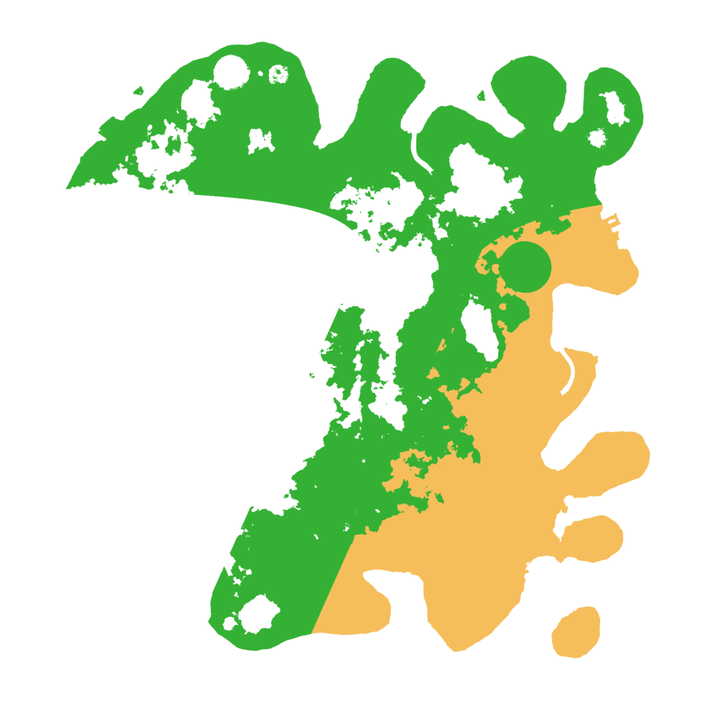 Biome Rust Map: Procedural Map, Size: 3700, Seed: 2062093877