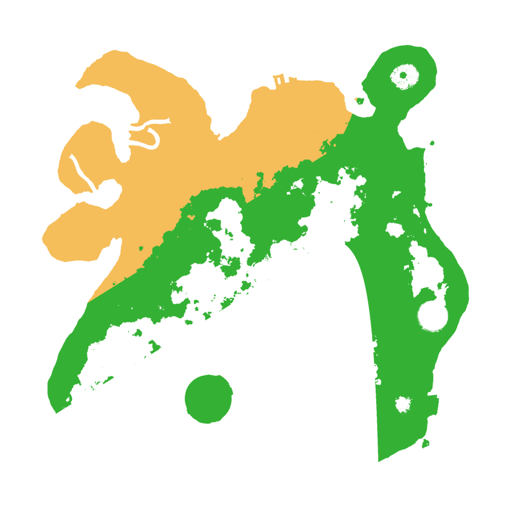 Biome Rust Map: Procedural Map, Size: 3000, Seed: 1324981609
