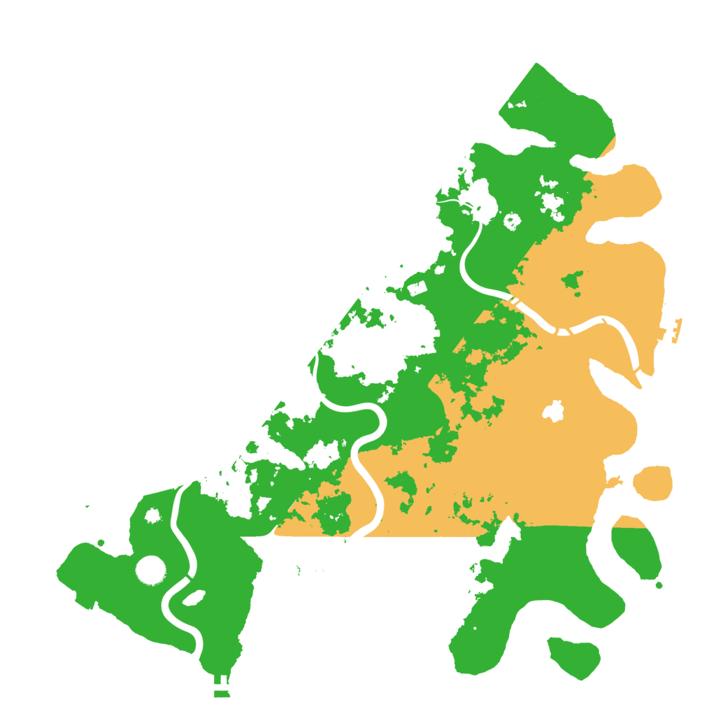 Biome Rust Map: Procedural Map, Size: 4250, Seed: 62596