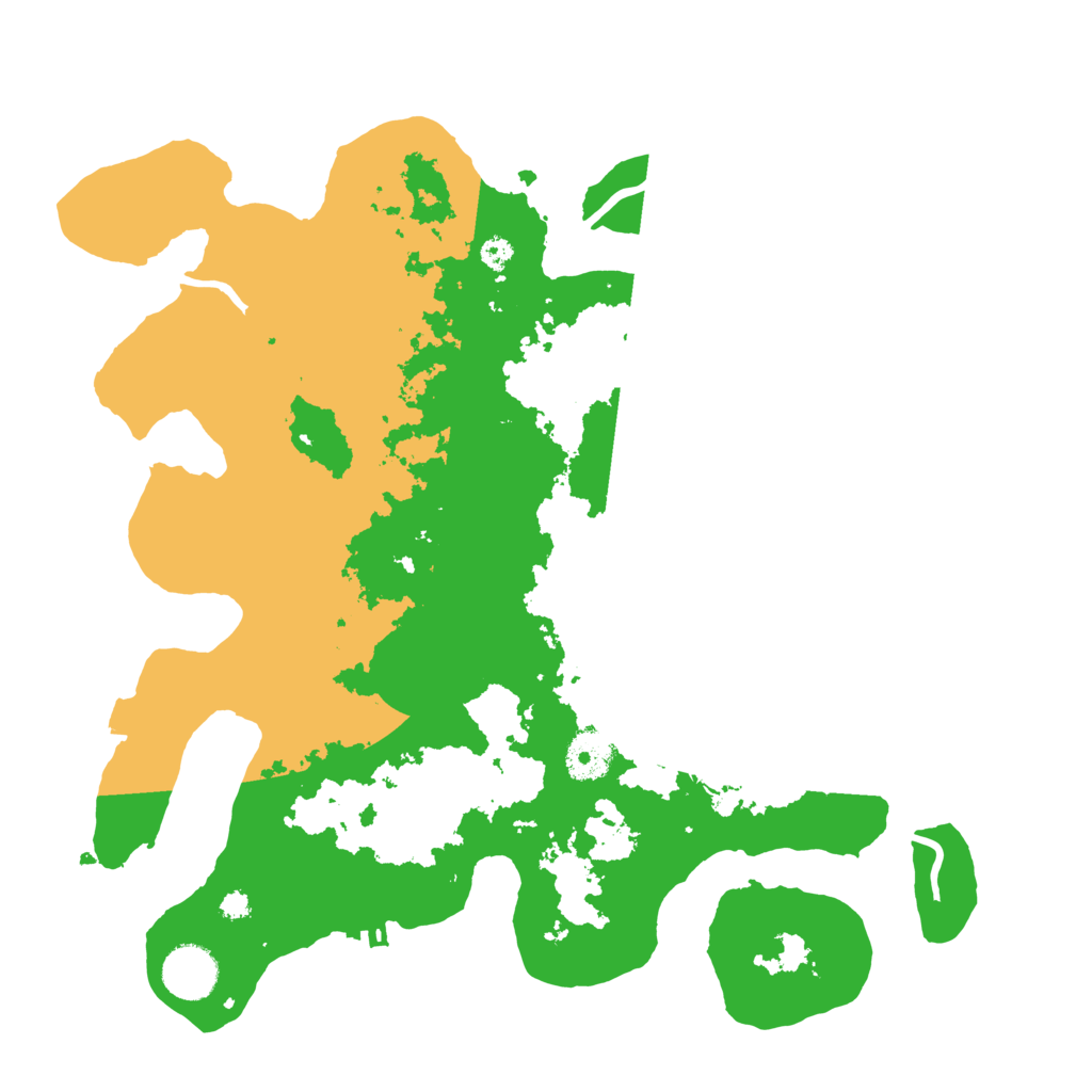 Biome Rust Map: Procedural Map, Size: 3500, Seed: 898411692