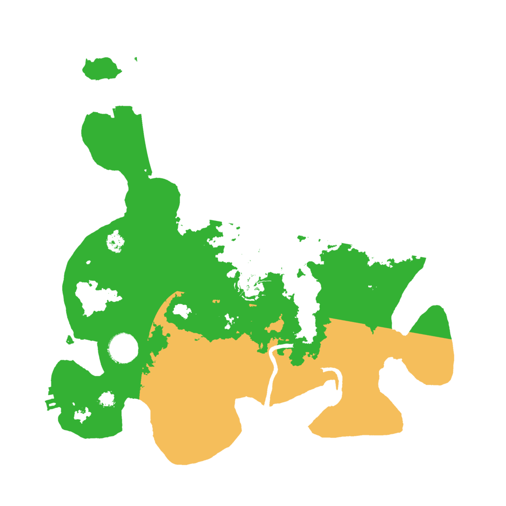 Biome Rust Map: Procedural Map, Size: 3000, Seed: 2007812024