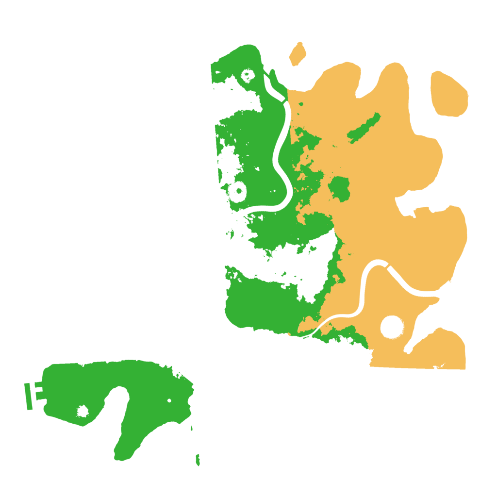 Biome Rust Map: Procedural Map, Size: 3750, Seed: 91790562