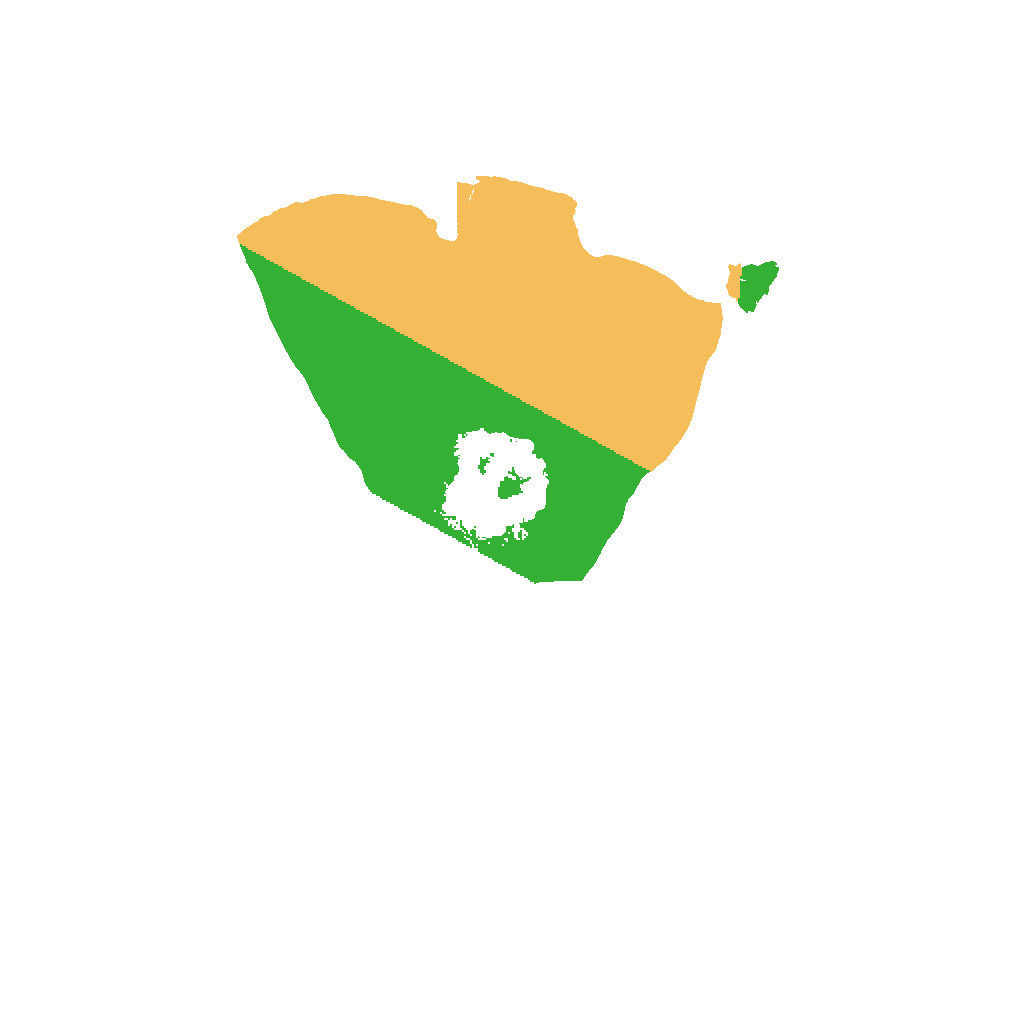 Biome Rust Map: Procedural Map, Size: 1000, Seed: 222222229