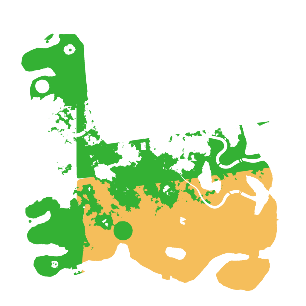 Biome Rust Map: Procedural Map, Size: 4250, Seed: 232224642